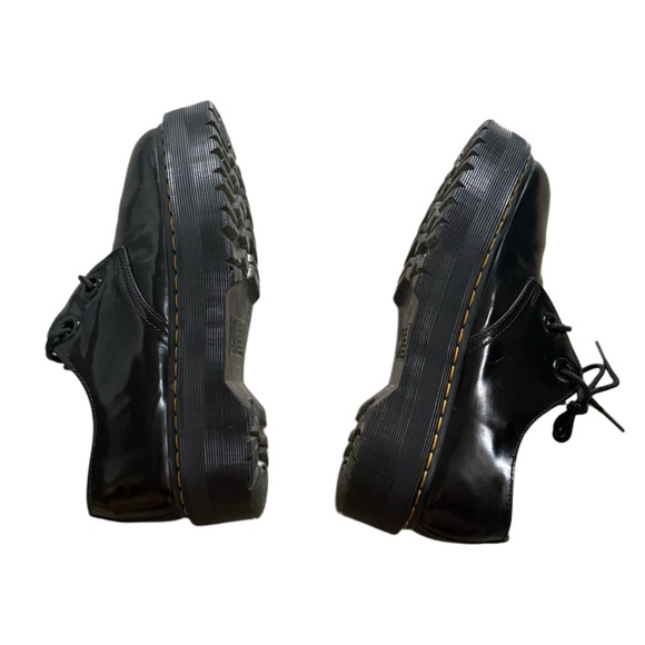 DR. MARTENS Holly Black Patent
Leather Platform Lace-Up Oxfords - Picture 6 of 17